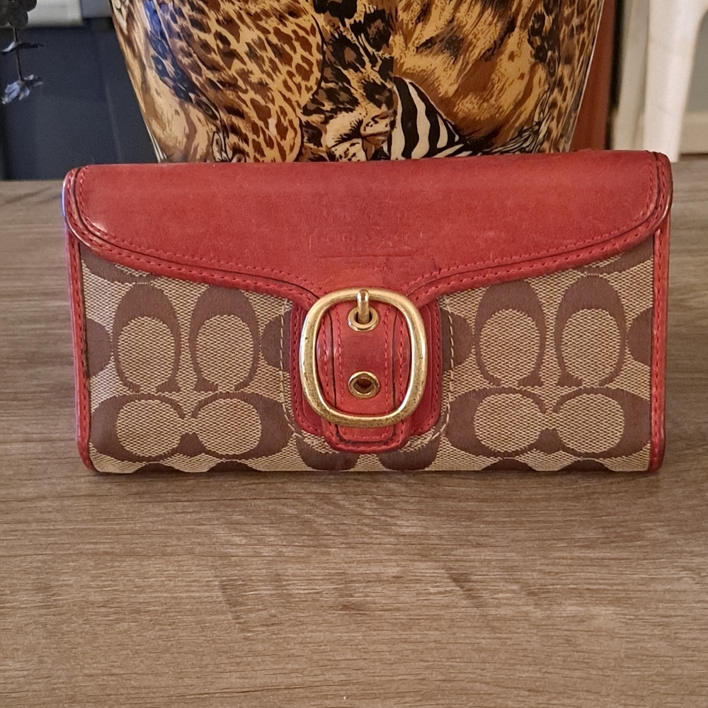 COACH BLEECKER  SLIM ENVELOPE  WALLET